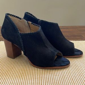 Jack Rogers Open-Toed Maya Suede Boots